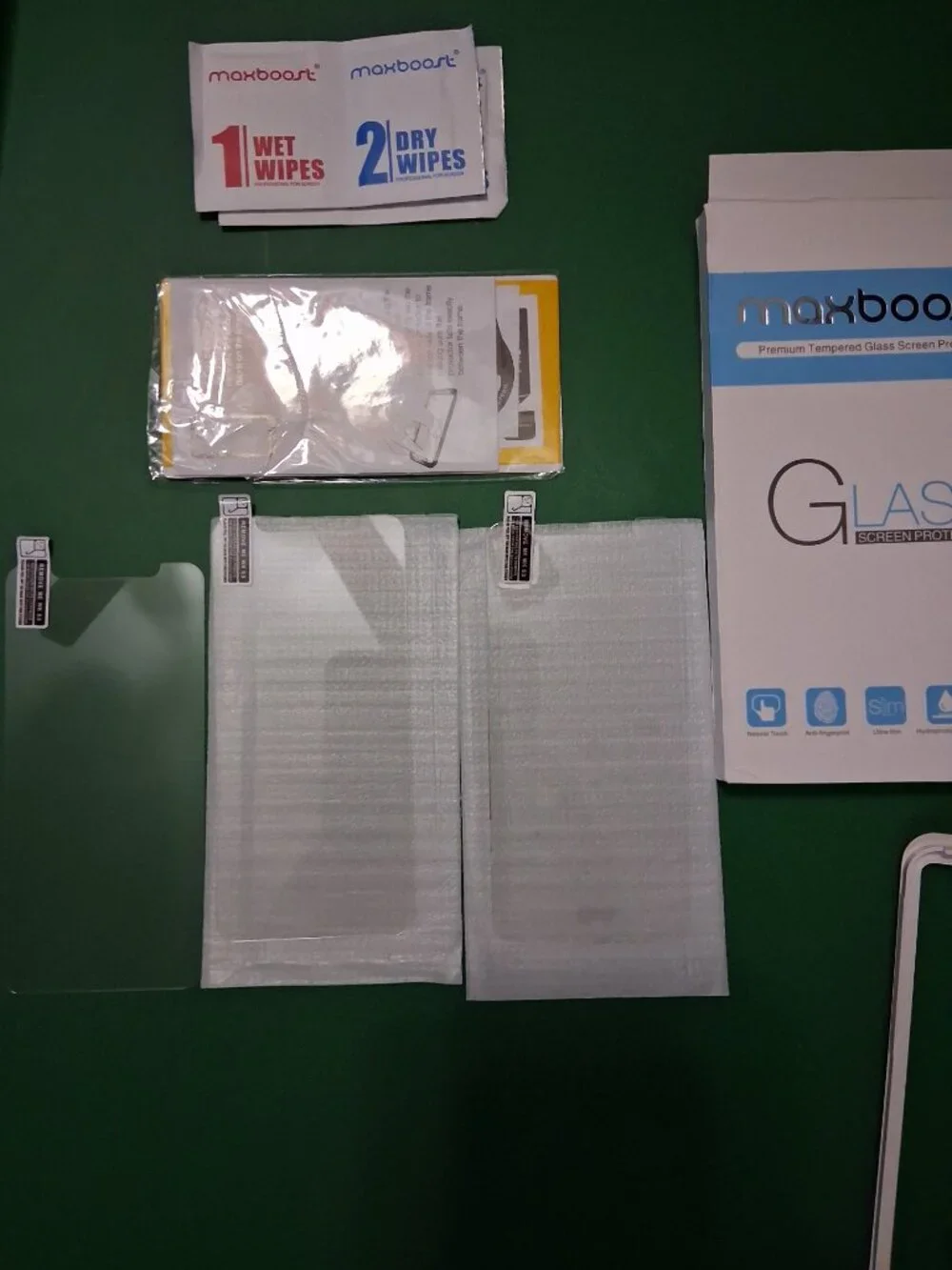 Maxboost Premium Tempered Glass Screen Protector for Apple Devices